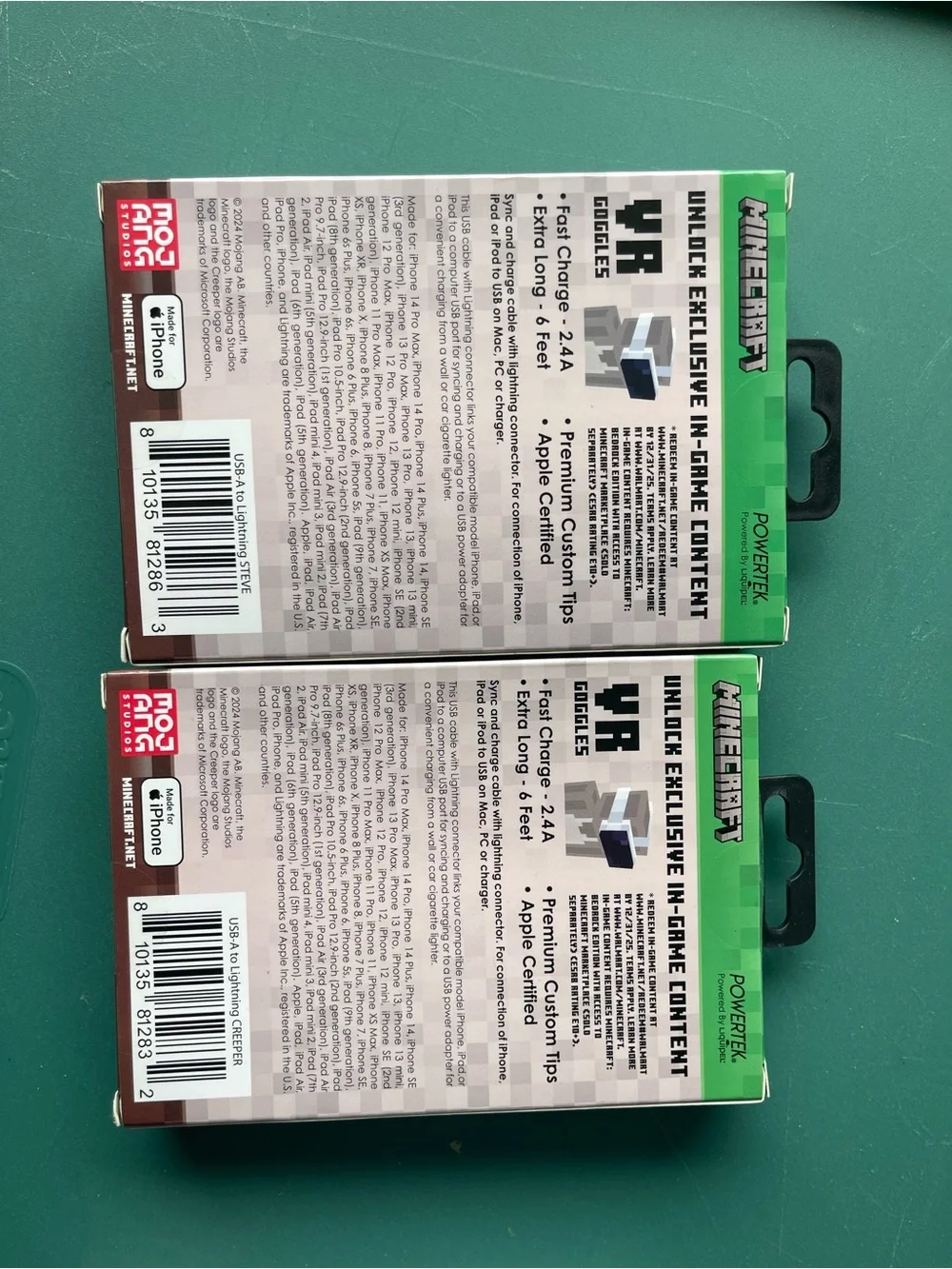 Powertek 6ft usb